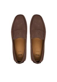 BOSS Mokasyny Noel 50548116 Brązowy. Kolor: brązowy. Materiał: skóra #6