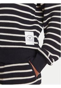 Emporio Armani Underwear Bluza EW000384 AF10886 FC061 Czarny Regular Fit. Kolor: czarny. Materiał: bawełna #4