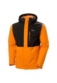 Wodoodporna kurtka Helly Hansen Juell Storm. Kolor: pomarańczowy. Styl: elegancki #1