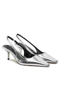 Nine West Czółenka WFA3377-1 Srebrny. Kolor: srebrny. Materiał: skóra #3