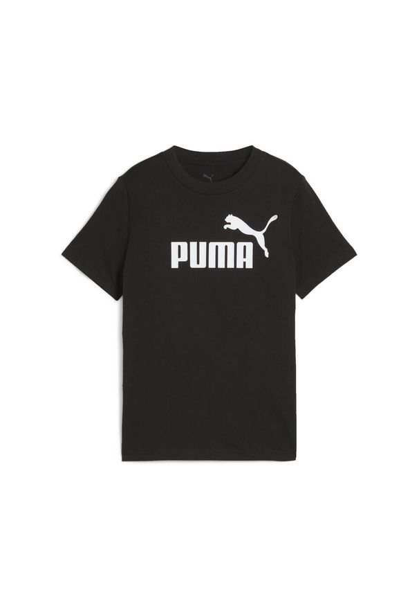 Koszulka Puma Ess No. 1 Logo Tee G, Dzieci. Kolor: czarny. Materiał: bawełna, materiał