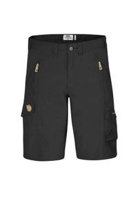 Fjällräven - Spodnie sportowe męskie Fjallraven Abisko. Kolor: czarny. Długość: krótkie. Styl: sportowy
