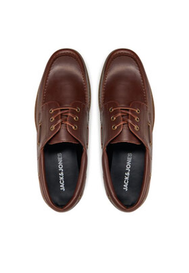 Jack & Jones - Jack&Jones Mokasyny Jfwdartmoor 12271006 Brązowy. Kolor: brązowy. Materiał: skóra