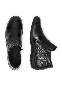 Remonte Półbuty R7674-04 Czarny. Kolor: czarny. Materiał: skóra #2