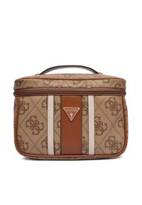 Guess Kosmetyczka TWSO78 38039 Beżowy. Kolor: beżowy. Materiał: skóra