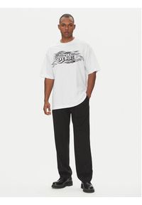 Versace Jeans Couture T-Shirt 78GAH6L1 Biały Regular Fit. Kolor: biały. Materiał: bawełna #5