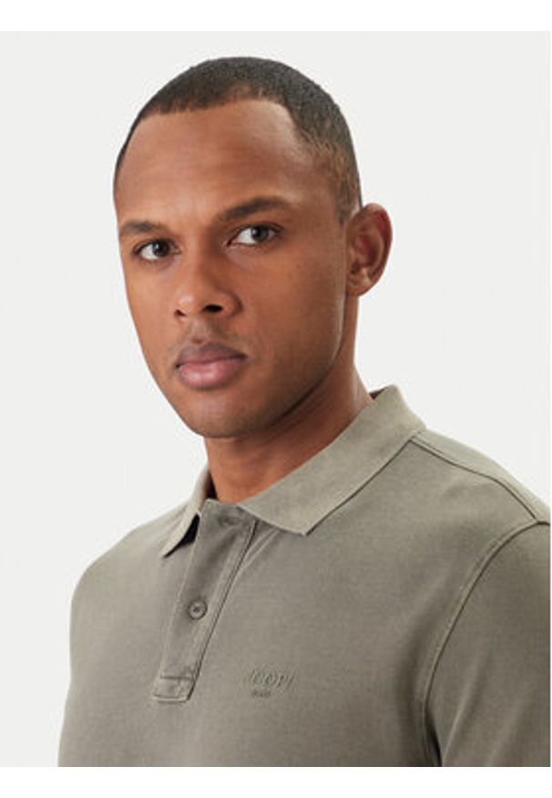 JOOP! Jeans Polo Ambrosian 30045619 Zielony Modern Fit. Typ kołnierza: polo. Kolor: zielony. Materiał: bawełna