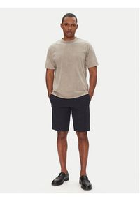 BOSS Szorty materiałowe S_Commuter_10.5 Inch 50540337 Granatowy Slim Fit. Kolor: niebieski. Materiał: syntetyk #2