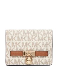 MICHAEL Michael Kors Mały Portfel Damski 32F5GNXD1B Écru. Materiał: skóra