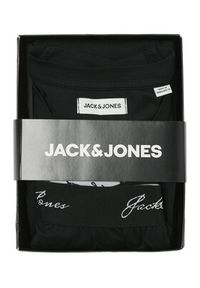 Jack & Jones Piżama Clyde 12286555 Czarny Loose Fit. Kolor: czarny. Materiał: bawełna #3