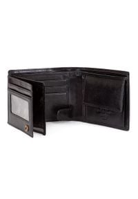 Wittchen - Męski portfel skórzany z rozkładanym panelem czarny. Kolor: czarny. Materiał: skóra #2