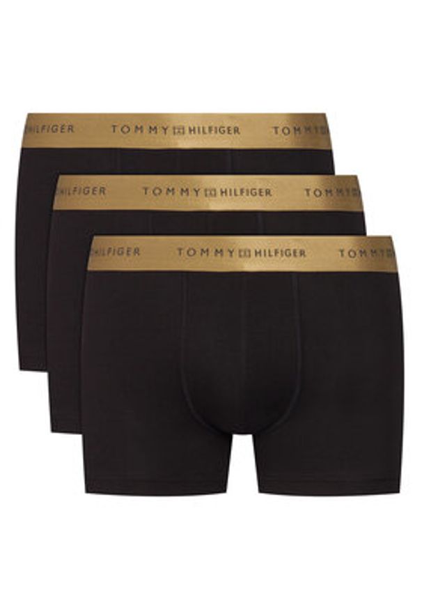 TOMMY HILFIGER - Tommy Hilfiger Komplet 3 par bokserek UM0UM03411 Czarny. Kolor: czarny. Materiał: bawełna