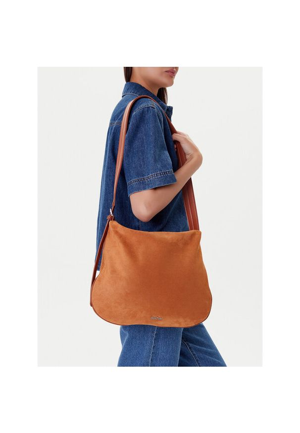Torebka DeeZee. Kolor: brązowy