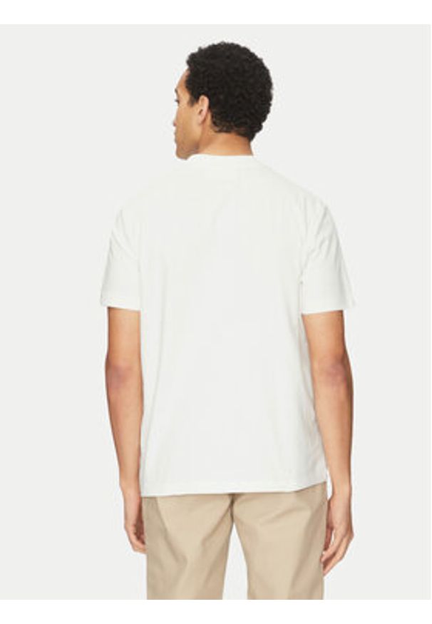 Marc O'Polo Denim T-Shirt 500 0005 973 Biały. Typ kołnierza: polo. Kolor: biały. Materiał: bawełna
