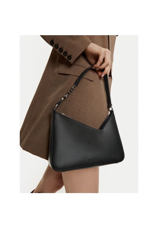 Hugo - Torebka HUGO. Kolor: czarny
