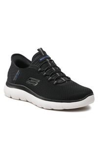 skechers - Skechers Sneakersy High Range 232457 Czarny. Kolor: czarny. Materiał: materiał #3