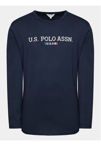 U.S. Polo Assn. Piżama 18735 Granatowy Regular Fit. Kolor: niebieski. Materiał: bawełna #7