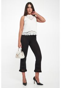 Twinset Milano - Top damski ażurowy TWINSET. Wzór: ażurowy #3