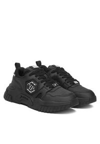 Philipp Plein - PHILIPP PLEIN Sneakersy New Predator FAES USC0837 PTE003N Czarny. Kolor: czarny. Materiał: skóra #6
