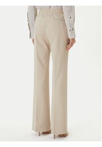 BOSS Spodnie materiałowe Talia4 50551907 Beżowy Relaxed Fit. Kolor: beżowy. Materiał: syntetyk #4