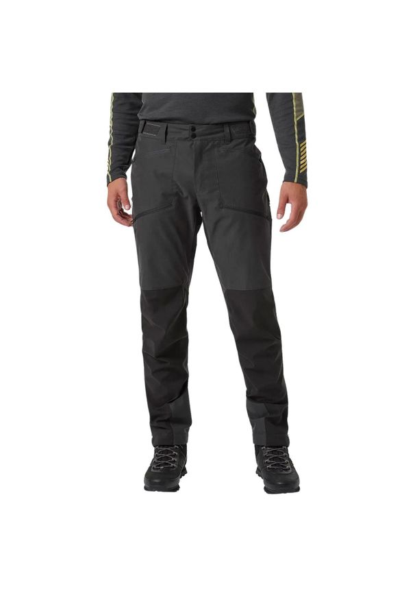 Spodnie Helly Hansen vergals tur. Kolor: szary. Sezon: lato. Sport: turystyka piesza