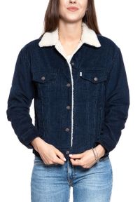 Levi's® - DAMSKA KURTKA ZIMOWA LEVI'S Ex- Boyfriend Trucker 361370028. Materiał: sztruks. Sezon: zima