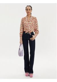 Guess Bluzka W4GH64 WG562 Kolorowy Regular Fit. Materiał: wiskoza. Wzór: kolorowy