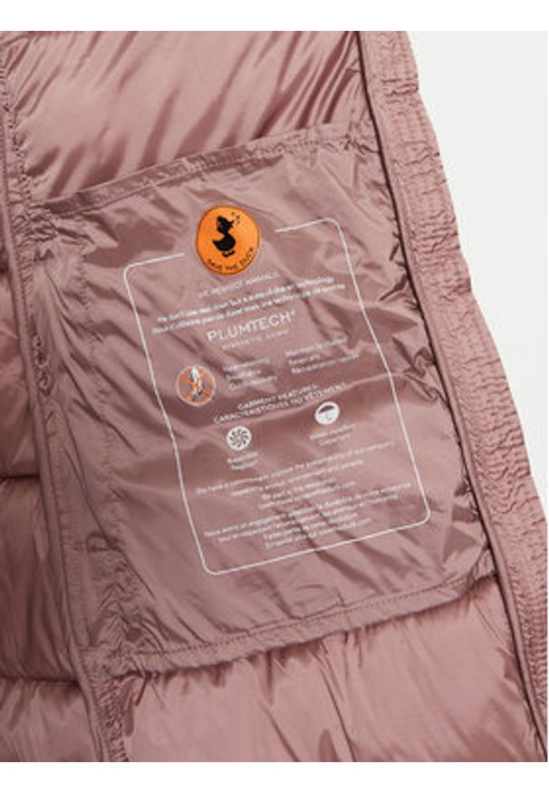 Save The Duck Kurtka zimowa D40279W IRIS19 Różowy Regular Fit. Kolor: różowy. Materiał: syntetyk. Sezon: zima