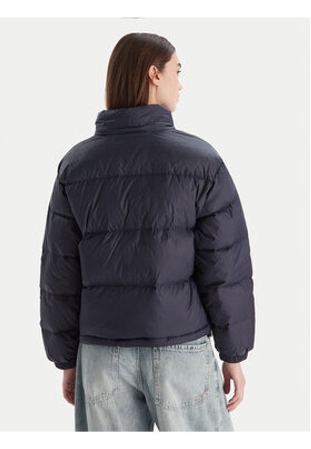 Calvin Klein Jeans Kurtka puchowa Essential LV047D501G Granatowy Relaxed Fit. Kolor: niebieski. Materiał: syntetyk