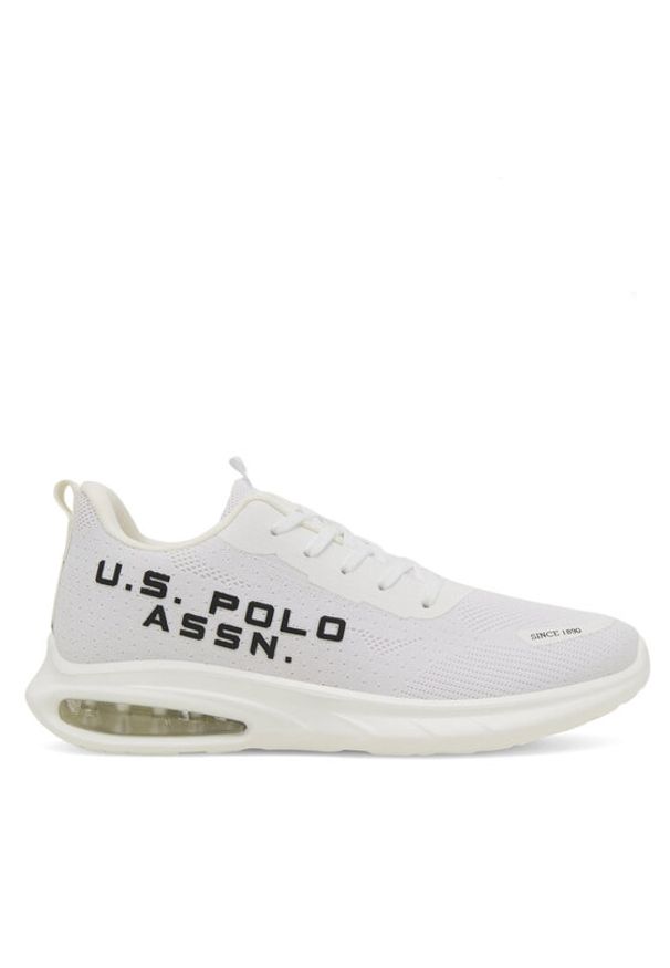 U.S. Polo Assn. Sneakersy ACTIVE001 Biały. Kolor: biały. Materiał: materiał