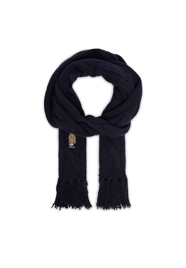 Szalik Polo Ralph Lauren. Kolor: niebieski