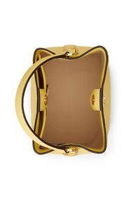 Lauren Ralph Lauren - LAUREN RALPH LAUREN Torebka 431969365014 Żółty. Kolor: żółty. Materiał: skórzane #6