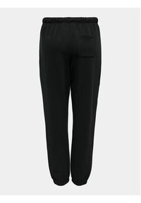 only - ONLY Spodnie dresowe Toddy 15311686 Czarny Regular Fit. Kolor: czarny. Materiał: bawełna