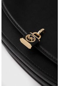 MICHAEL Michael Kors torebka skórzana kolor czarny. Kolor: czarny. Materiał: skórzane #4