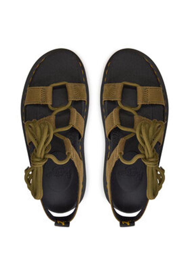 Dr. Martens Sandały Nartilla 31738357 Khaki. Kolor: brązowy. Materiał: skóra