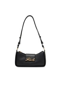 Karl Lagerfeld - KARL LAGERFELD Torebka A3W30290 Czarny. Kolor: czarny. Materiał: skórzane