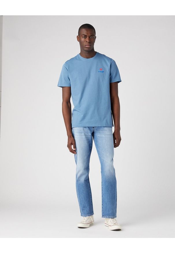 Wrangler - WRANGLER TEXAS MĘSKIE SPODNIE JEANSOWE WAVE LENGTH W121EI521