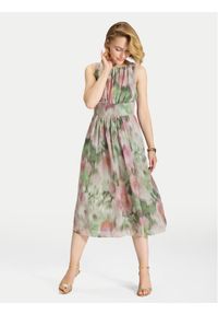 Swing Sukienka koktajlowa 5AK11700 Kolorowy Regular Fit. Materiał: syntetyk. Wzór: kolorowy. Styl: wizytowy #1