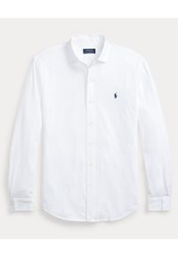 Ralph Lauren - RALPH LAUREN - Biała koszula Regular Fit z logo. Typ kołnierza: polo. Kolor: biały. Materiał: bawełna. Długość rękawa: długi rękaw. Długość: długie. Wzór: haft. Styl: klasyczny #6