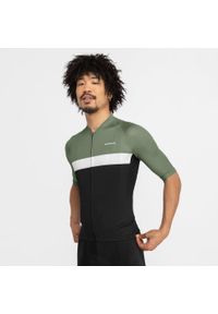 SIROKO - Męska ultralekka koszulka rowerowa Kolarstwo Siroko M3 Grand Master. Kolor: wielokolorowy, zielony, czarny. Materiał: jersey. Sport: kolarstwo