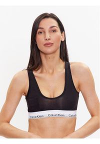 Calvin Klein Underwear Biustonosz top Unlined 000QF7214E Czarny. Kolor: czarny. Materiał: bawełna #1