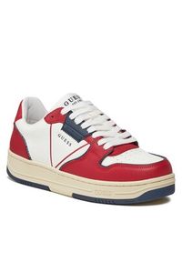 Guess Sneakersy FM8ANC LEL12 Czerwony. Kolor: czerwony. Materiał: skóra #6