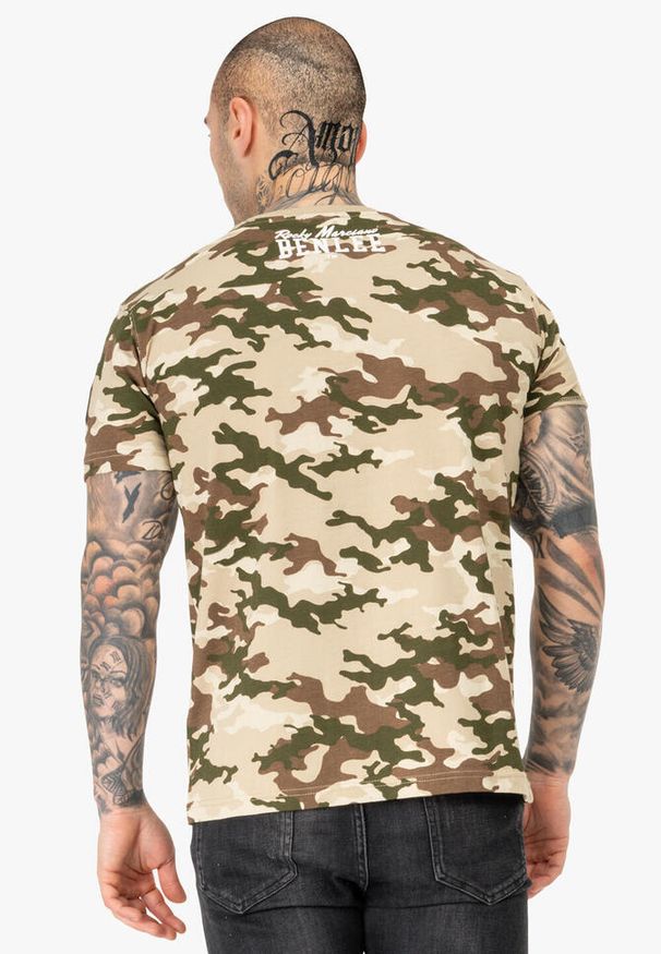 Koszulka Benlee Camdden. Kolor: wielokolorowy, zielony, brązowy