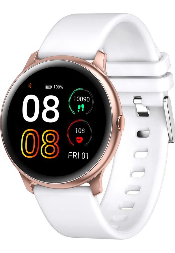 Smartwatch Gino Rossi SW010-16 Biały (SW010-16). Rodzaj zegarka: smartwatch. Kolor: biały