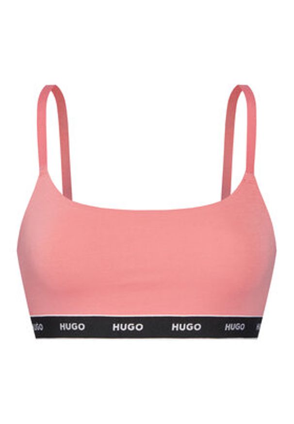 Hugo - HUGO Komplet 2 biustonoszy topów Twin 50545691 Kolorowy. Materiał: bawełna. Wzór: kolorowy