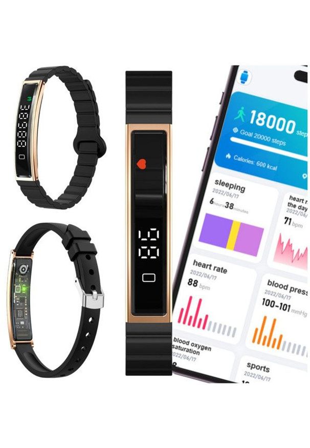 Diaway - SMARTWATCH WATCH ZEGAREK SPORTOWY SMARTBAND WODOODPORNY PULSOMETR SPORT ANDROID IOS B3. Rodzaj zegarka: smartwatch. Styl: sportowy