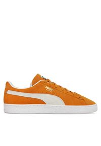 Sneakersy Puma. Kolor: pomarańczowy. Model: Puma Suede #1