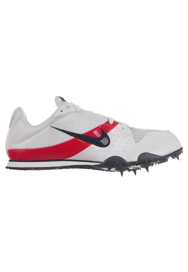Buty do biegania męskie Nike Biegowe Rival D Plus. Zapięcie: sznurówki. Kolor: biały. Materiał: materiał, syntetyk, tkanina. Szerokość cholewki: normalna. Sport: bieganie