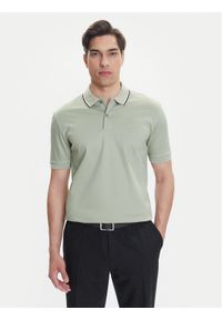 BOSS Polo Penrose 38 50469360 Zielony Slim Fit. Typ kołnierza: polo. Kolor: zielony. Materiał: bawełna