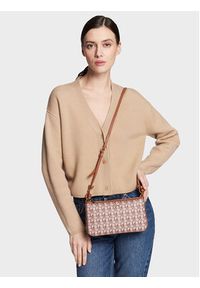 Liu Jo Torebka S Crossbody AA3330 E0538 Beżowy. Kolor: beżowy. Materiał: skórzane